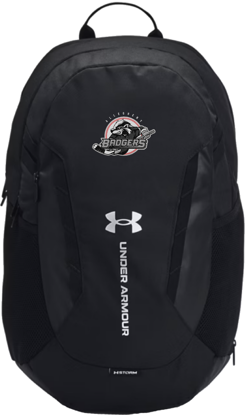 Allegheny Badgers UA Hustle 6.0 Team Backpack