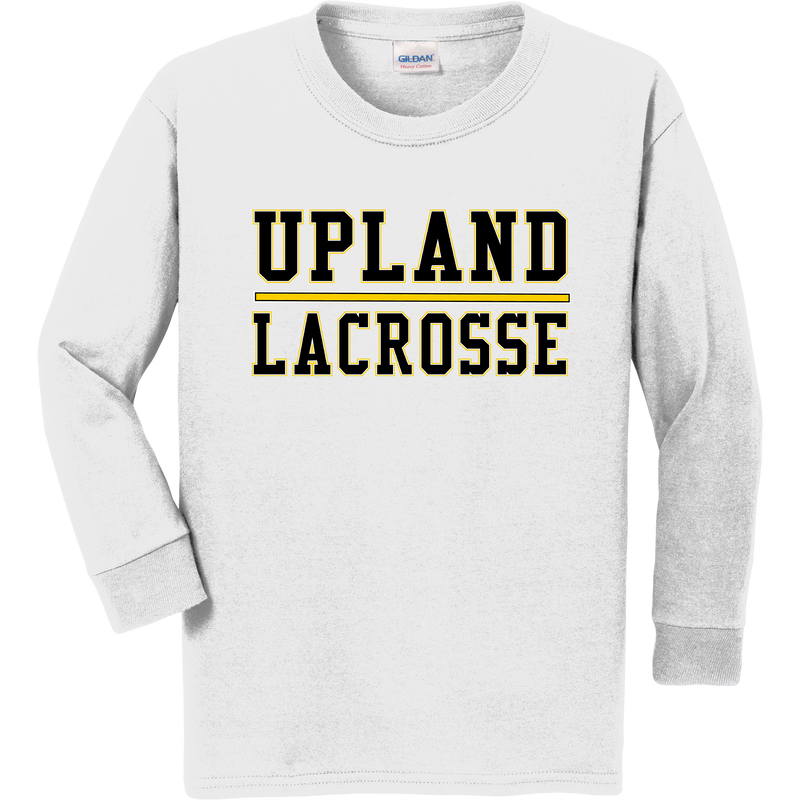 Upland Lacrosse Youth Heavy Cotton Long Sleeve T-Shirt