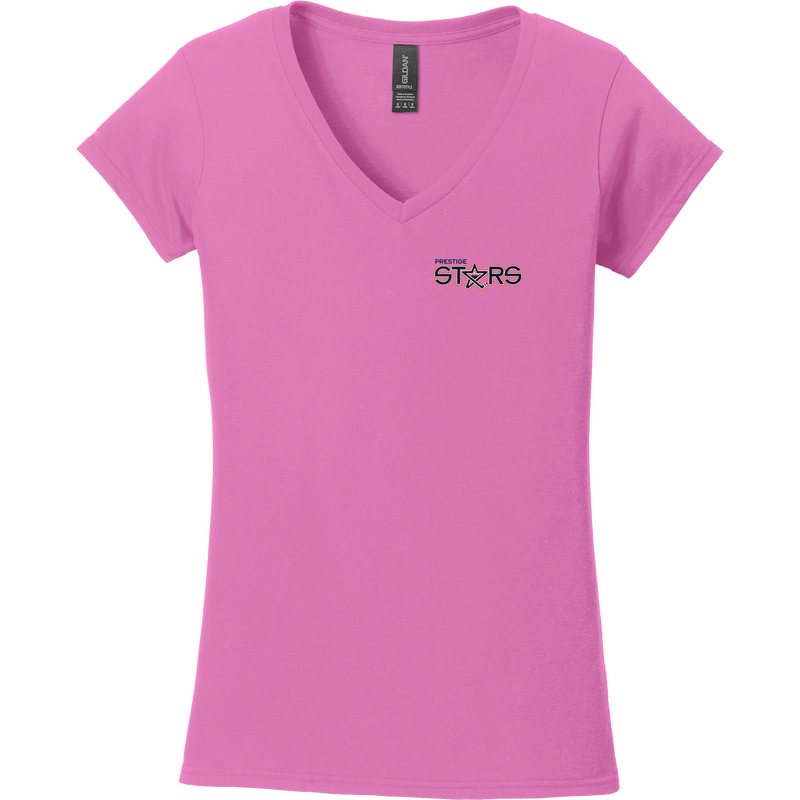 Prestige Stars Softstyle Ladies Fit V-Neck T-Shirt