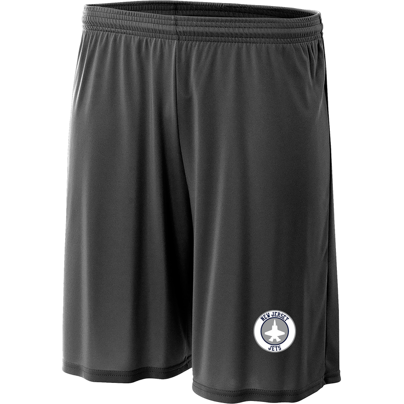 NJ Jets Youth Cooling Performance 6 Inch Short