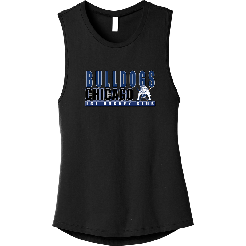 Chicago Bulldogs Womens Jersey Muscle Tank