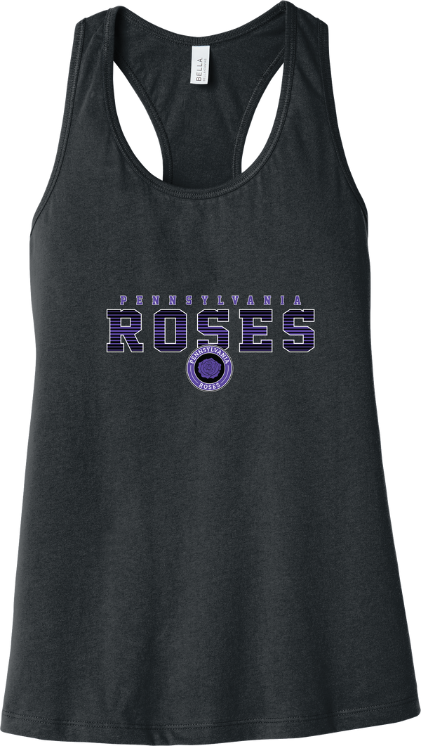 PA Roses Womens Jersey Racerback Tank