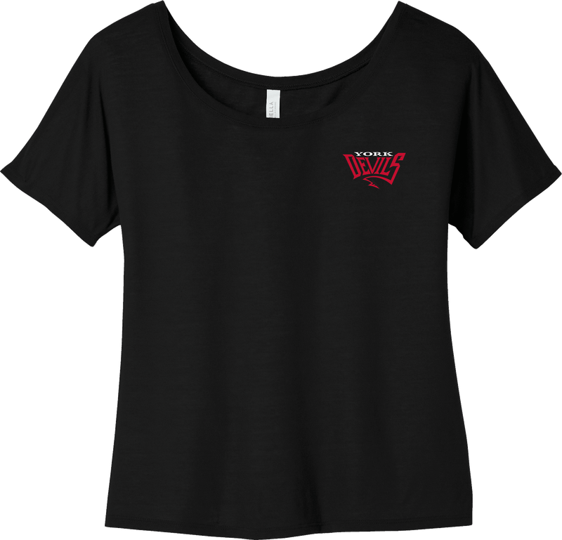 York Devils Womens Slouchy Tee