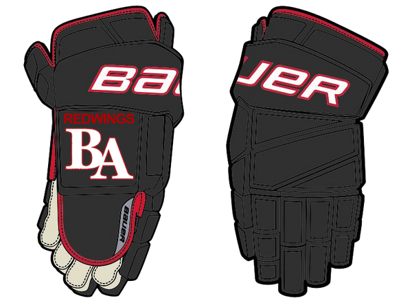 Benet High School Bauer Custom Team Pro Hockey Gloves