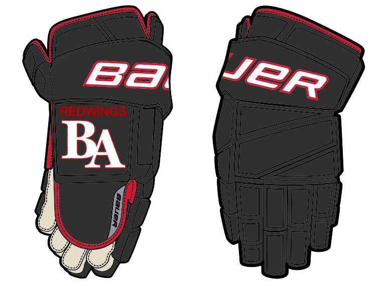 Benet High School Bauer Custom Team Pro Hockey Gloves