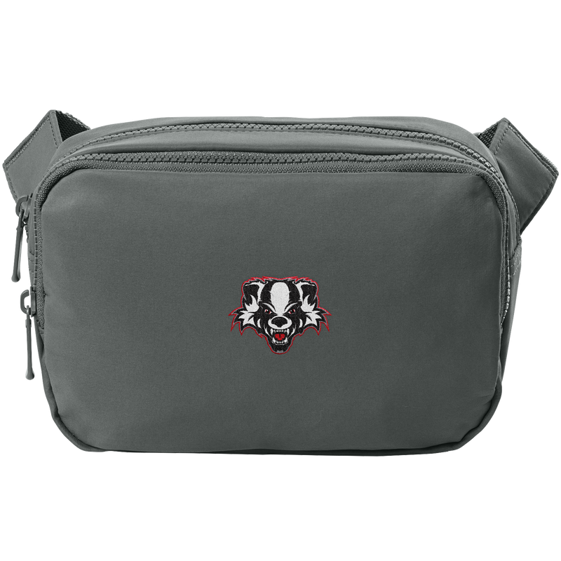 Scary Badgers Matte Dual-Compartment Crossbody