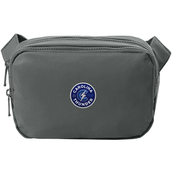Carolina Thunder Matte Dual-Compartment Crossbody