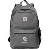 Curry College Carhartt Canvas Backpack