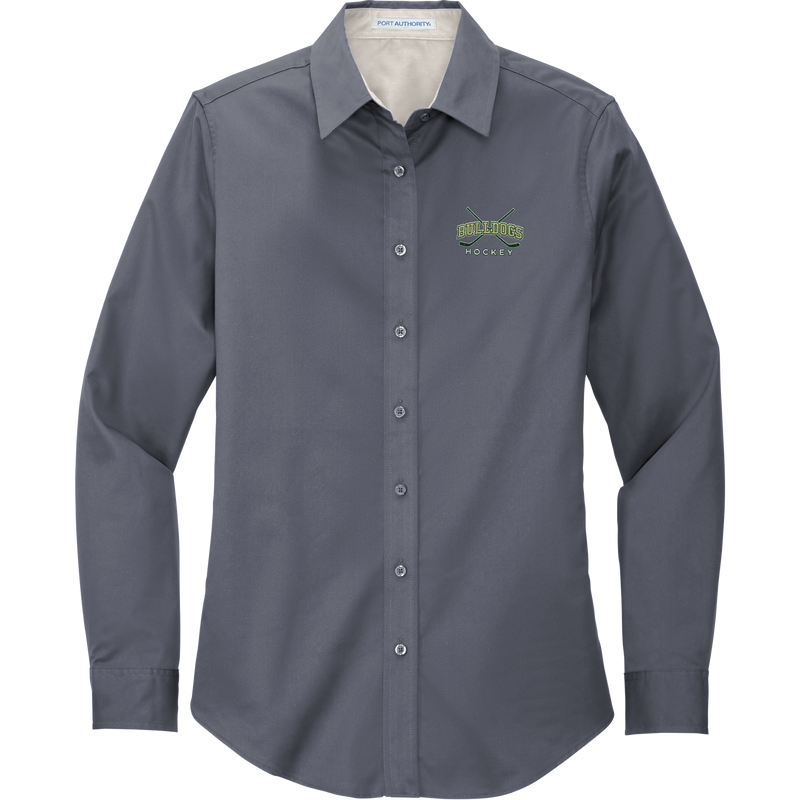 HVM Bulldogs Women's Long Sleeve Easy Care Shirt