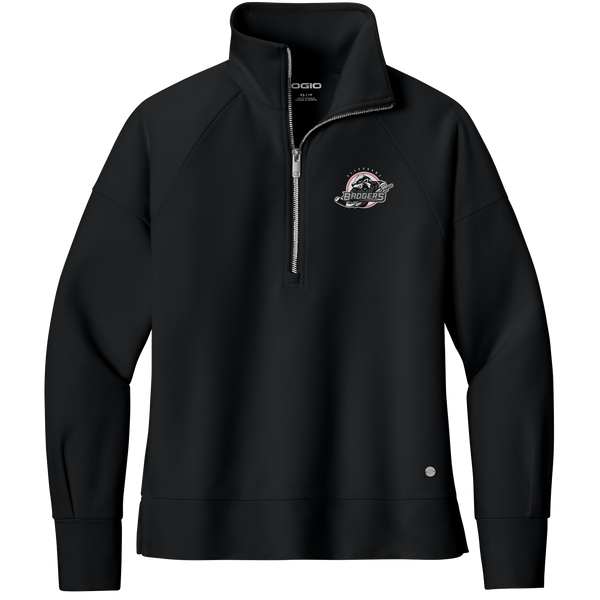 Allegheny Badgers OGIO Women's Luuma 1/2-Zip
