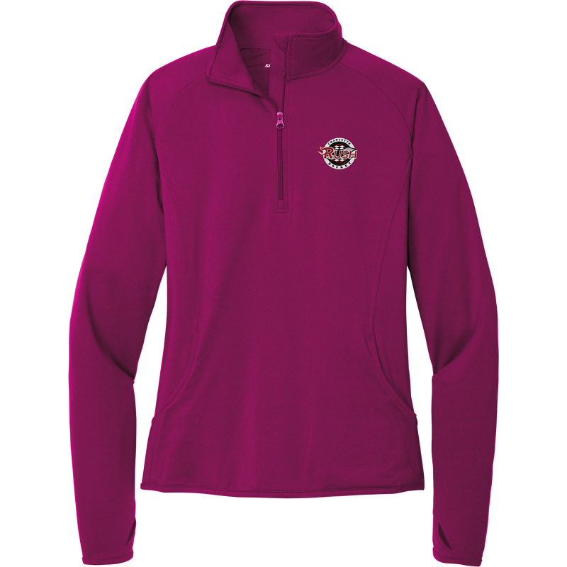Charlotte Rush Ladies Sport-Wick Stretch 1/4-Zip Pullover