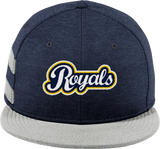 Royals Hockey Club New Era Shadow Heather Striped Flat Bill Snapback Cap