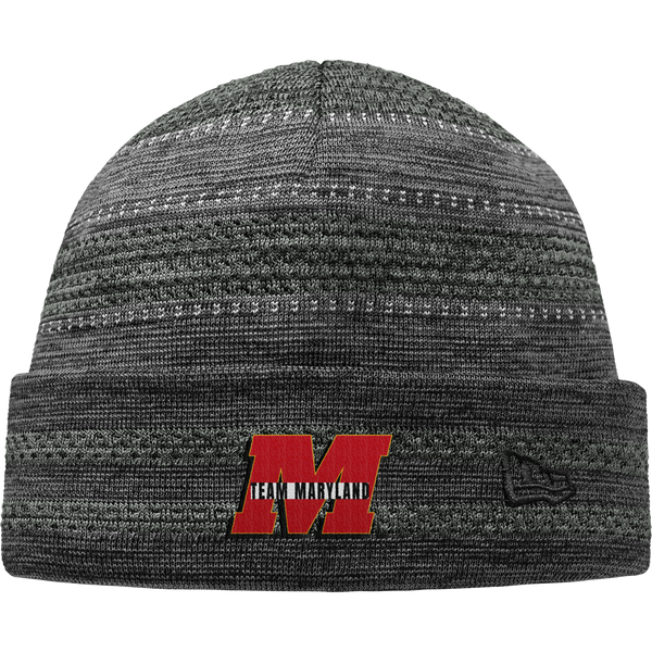 Team Maryland New Era On-Field Knit Beanie