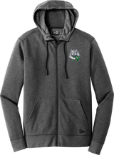 Woodbridge Wolfpack New Era Tri-Blend Fleece Full-Zip Hoodie