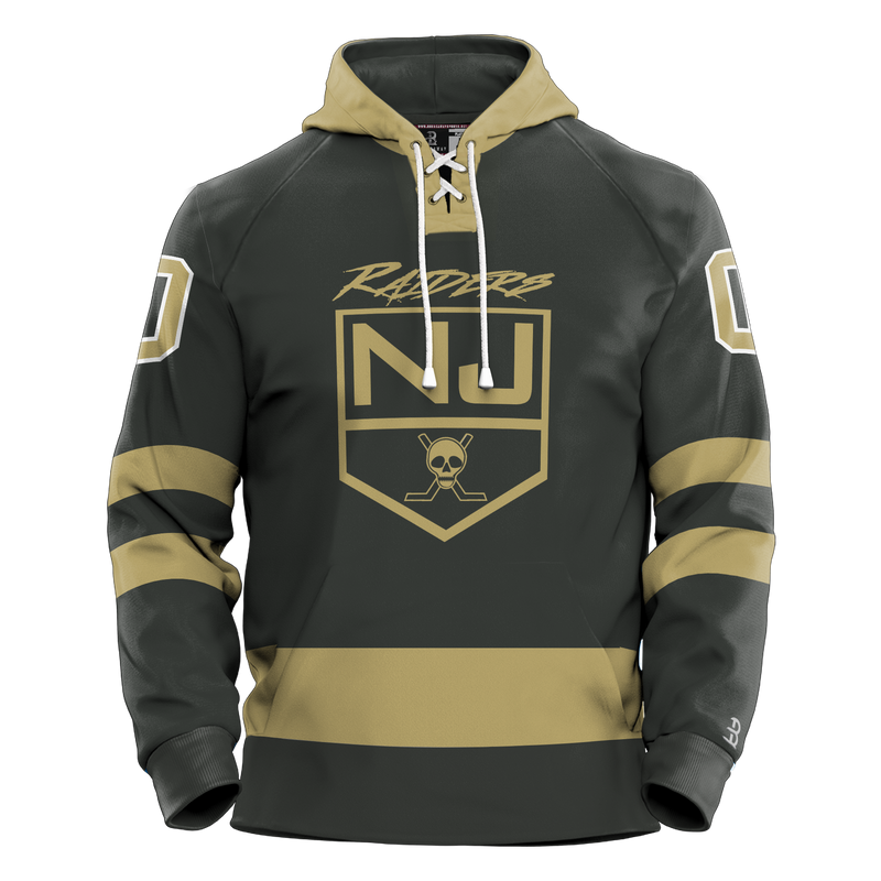 NJ Raiders Youth Sublimated Retro Hoodie
