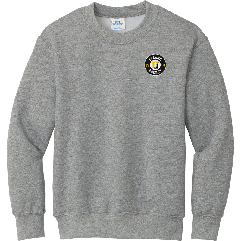 Upland Country Day School Youth Core Fleece Crewneck Sweatshirt