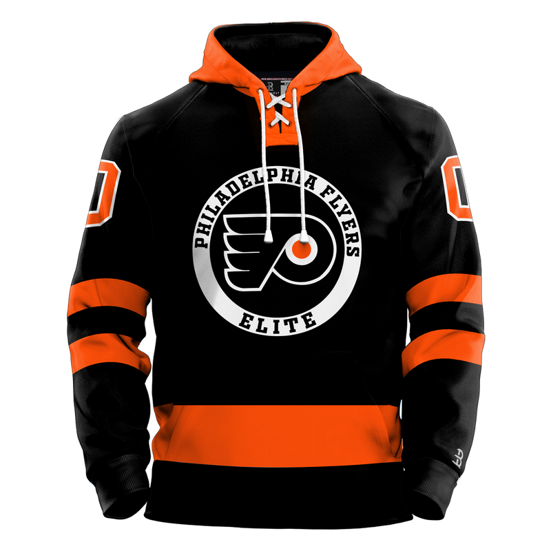 Philadelphia Flyers Elite Adult Sublimated Retro Hoodie