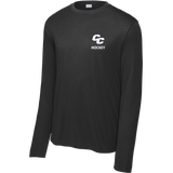 Curry College (Bleed Purple Hockey) Long Sleeve PosiCharge Competitor Tee
