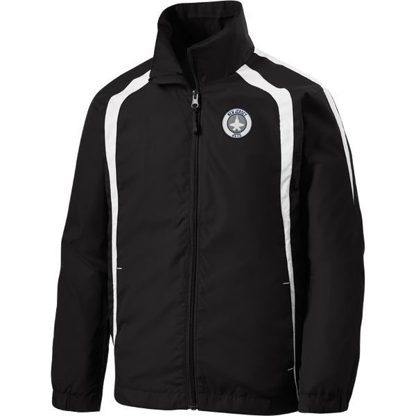 NJ Jets Youth Colorblock Raglan Jacket
